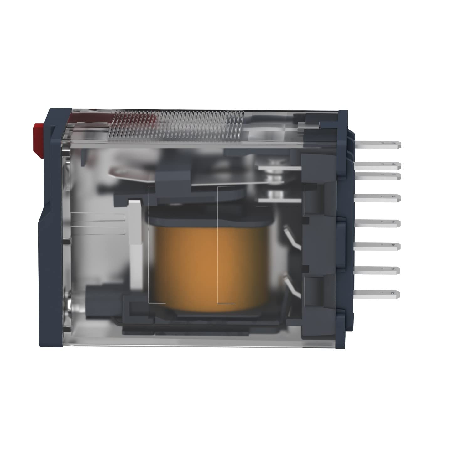 Schneider elec pia - lec 35 05 - Rele miniatura 12a 2na/nf con led 48vca