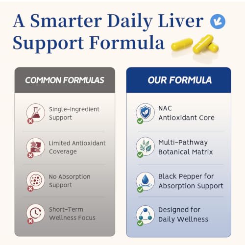 Image of NAC Supplement 900mg, Liver Cleanse Detox & Repair, Liver Support,270 Count