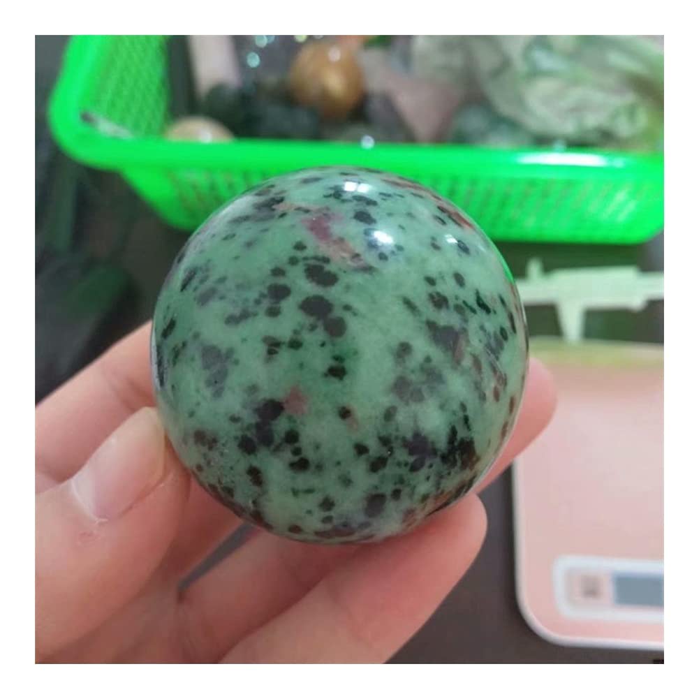 Stone Crafts Natural Red Green Treasure Crystal Clear Ball Collection for Regali Collezioni di casa