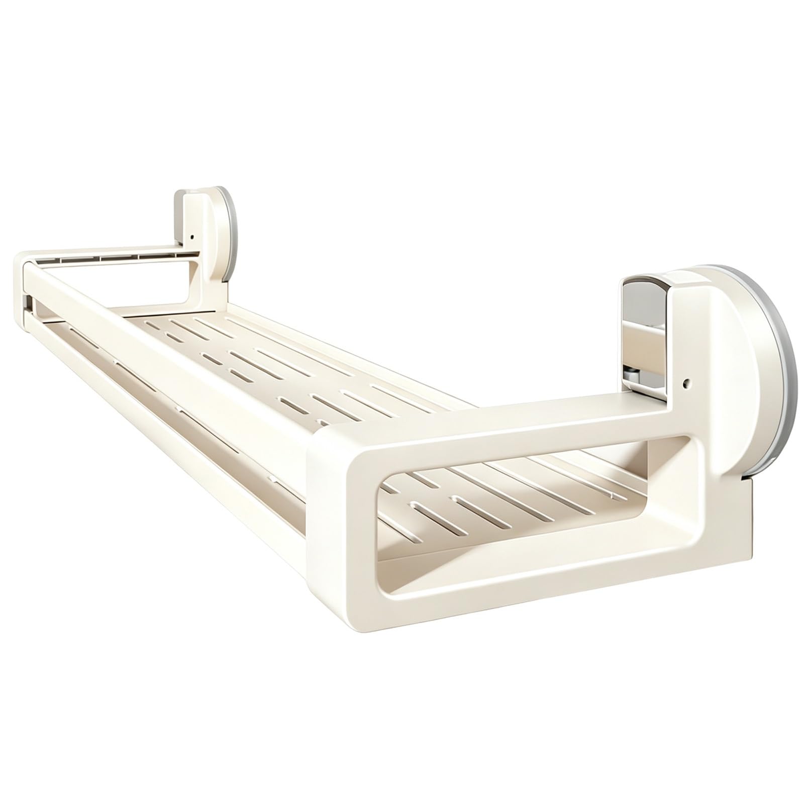 40 50 60cm Organizzatore Multifunzione Dormitorio Salvaspazio Supporta 5kg | Portaoggetti da Parete per Doccia con Ventosa Senza Foratura, Riutilizzabile per Bagno, Cucina e Bagno(50cm/19.7")