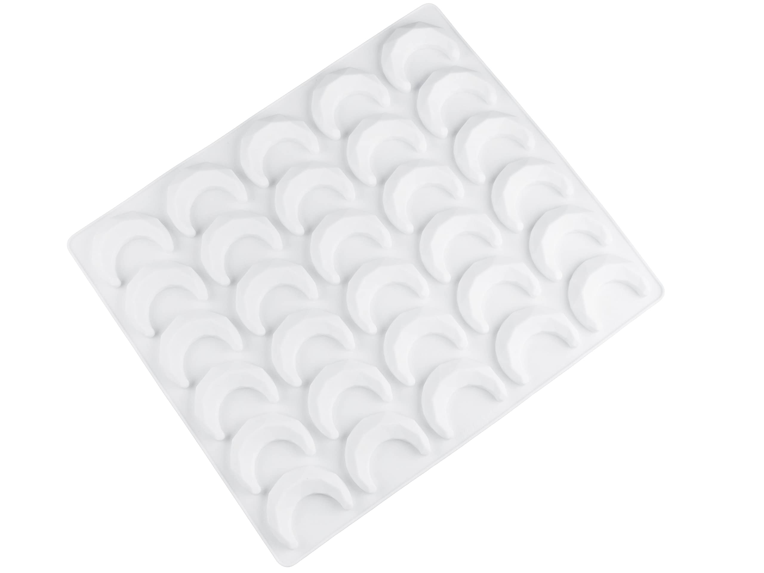 30 Cavities Ramadan Eid Mubarak Moon Cake Molds Non-stick Silicone Molds For DIY Cake Decorations Tool