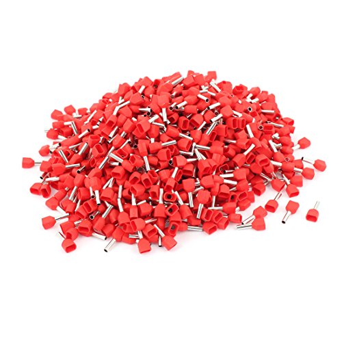 Cosse à sertir électrique double fil 2x18 AWG pour des connexions stables et sans effilochage