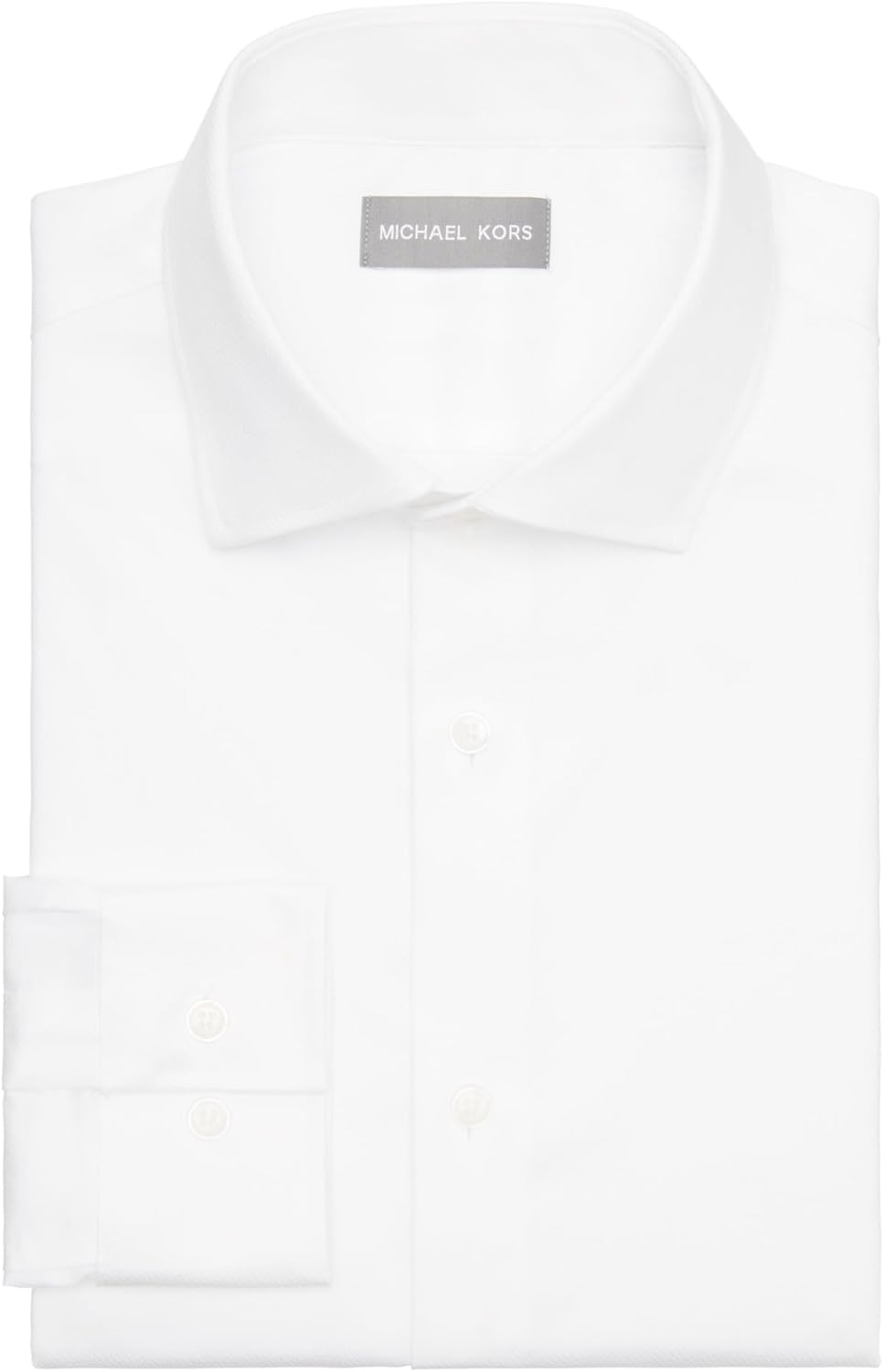 Michael Kors Men's Dress Shirt Ultra Wrinkle Free Stretch Slim Fit