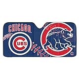 Fanmats 60033 MLB Chicago Cubs Windshield Sun Auto Shade, Sun Shield Sun Visor |...