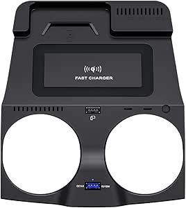 Amazon.com: AutoQi Car Wireless Charger Qi Charging Station Pad fits ...