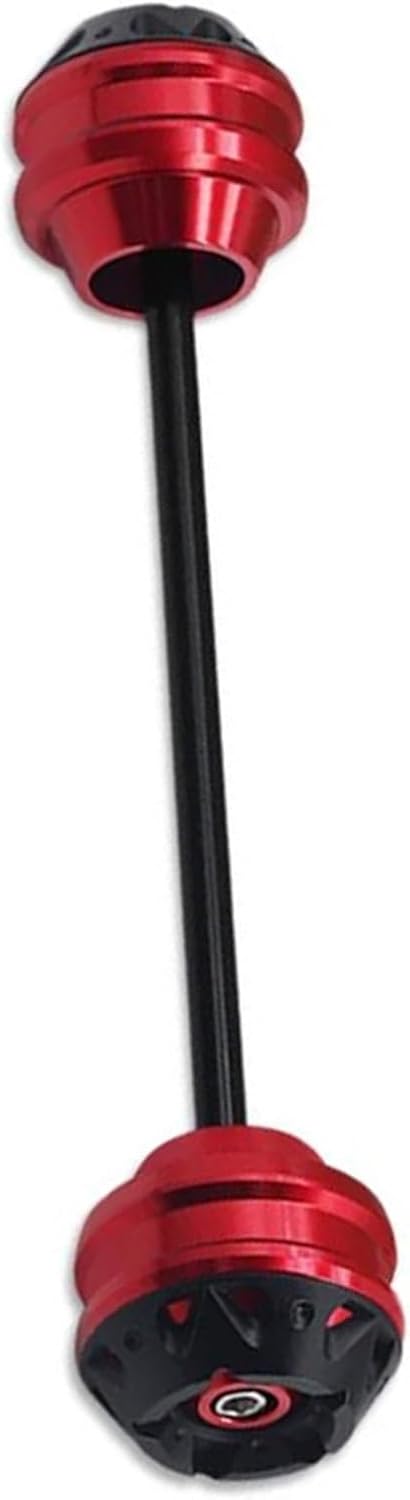 Motorcycle Wheel Protector Motorcycle Accessories Front Rear Wheel Axle Fork Crash Slider for Ducati Panigale 1299 S 2016-2017(Front Black)