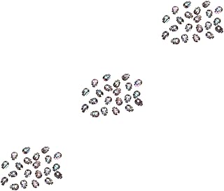 ABOOFAN 150 Pçs Crânio Prego Broca Adesivos De Arte Do Prego Jóias De Unhas Apliques De Diamante 3D Arte Do Prego Glitter Estrela Unhas Brilho Arte Do Prego Arte Do Prego Crânio 3D Cabeça