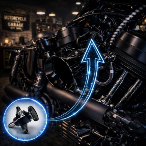 Image of LE POTATO 2.0 V-Twin Idle Control - Restore Legendary inchPotato-Potato inch Sound - Manual Idle Adjustment for Fuel Injected Motorcycles - Fits V-Twin Cruiser Models (Softail Dyna Touring)