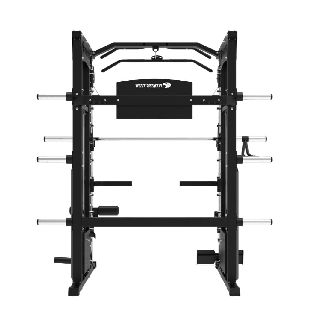 Máquina de musculación multipower Smith Machine F20 Evolution - Multiestación para un Entrenamiento de Fuerza Completo en casa- Multifunción de Alta Resistencia - 210x232x175 Cm