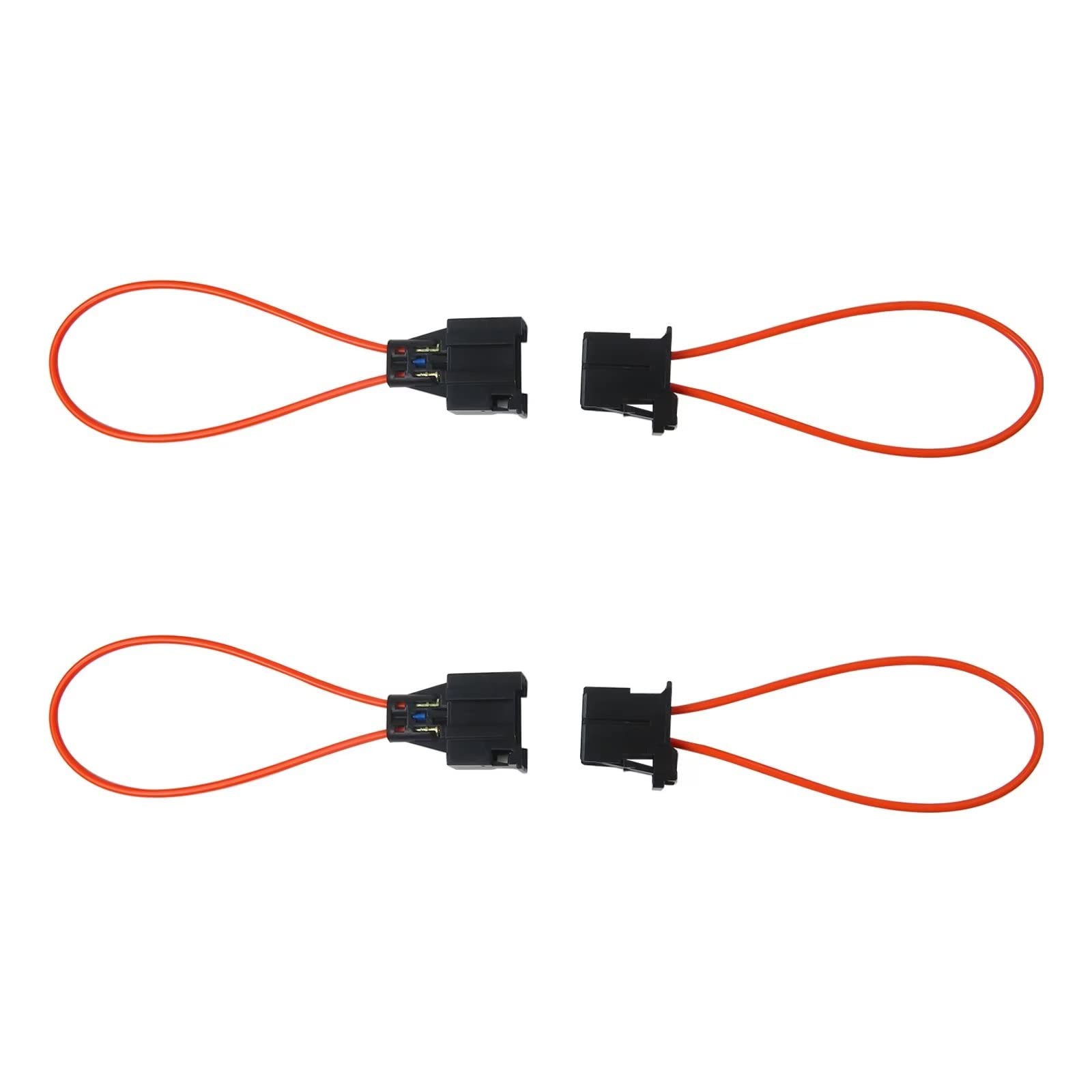 GRABOTE 4 PCS Most Fiber Optical Optic Loop Bypass Male Female Adapter for Benz Audi Mercedes BMW VW Porsche