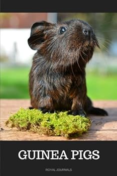 Paperback Guinea Pigs: Journal notebook, 6 x 9 inches, Lined pages Book