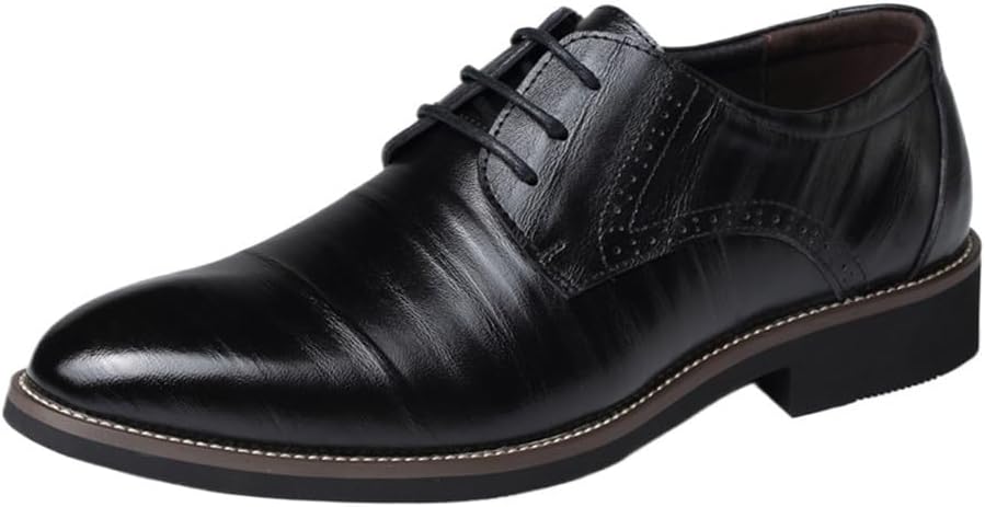 Mens Orthopedic Oxford - PU Leather Comfort