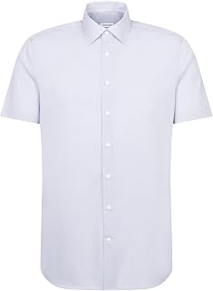 Seidensticker Herren Business-Hemd - Regular Fit - Bügelfrei - Kent Kragen - Langarm - 100% Baumwolle