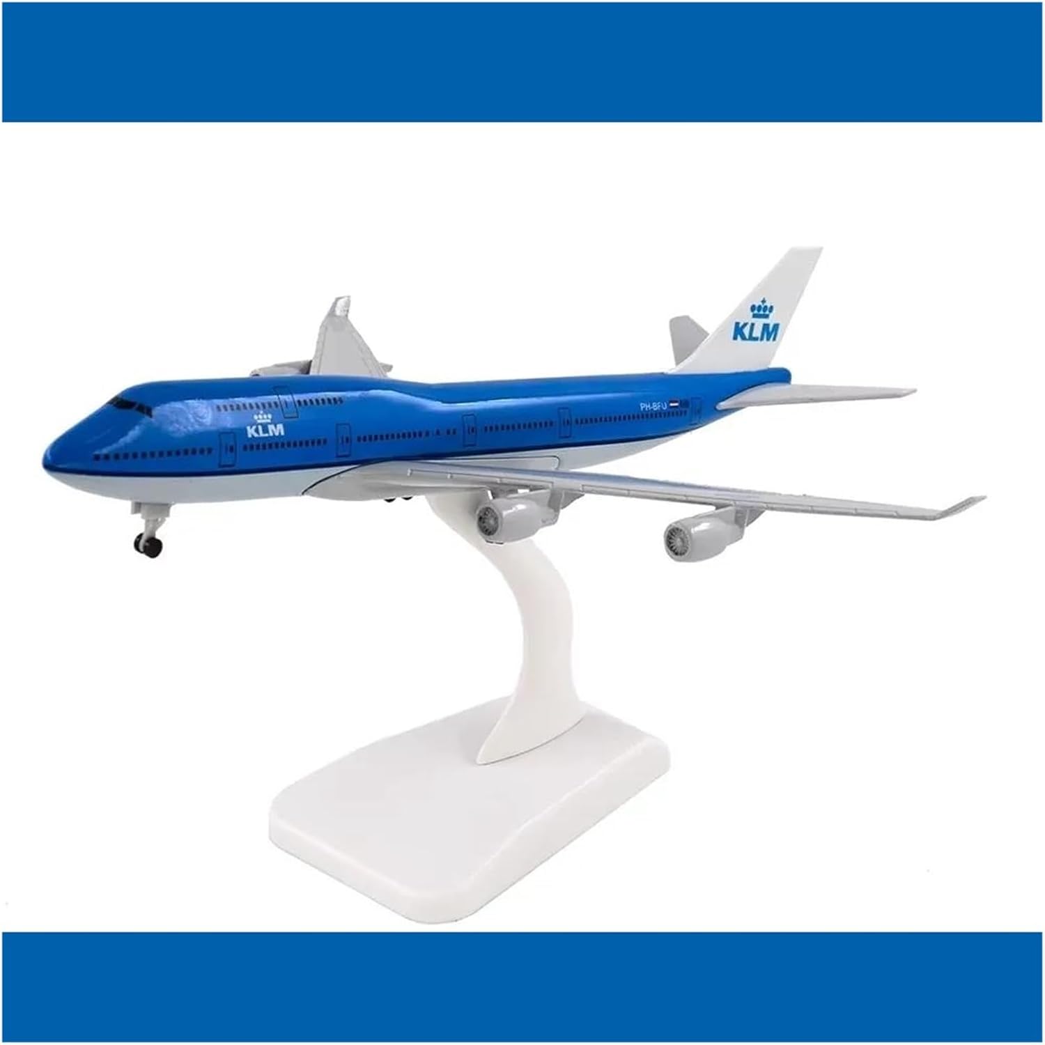 20cm for Airplane Model B747 KLM ABoeing 747 Die-cast Alloy Metal Toys Landing Gear Hobby Series Hobby Playgame Kit