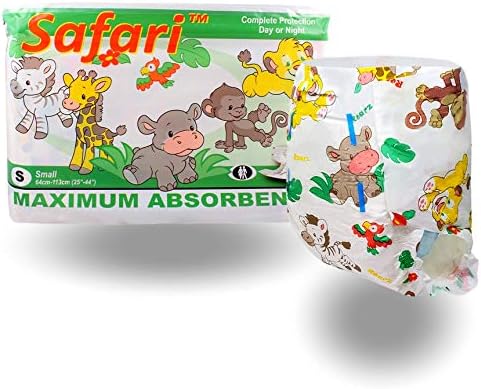 Rearz - Safari - Adult Diaper (12 Pack) (X-Large)