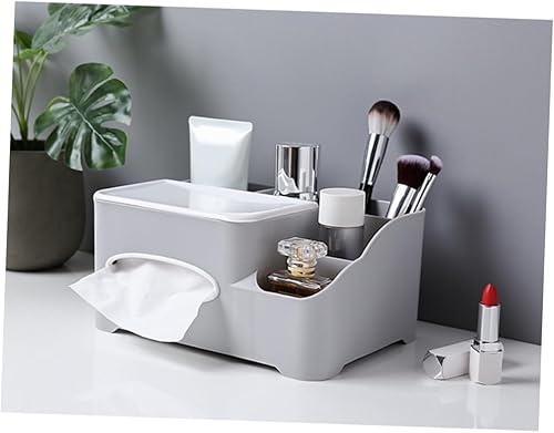 Miniatura 8 de STOBOK 2pcs Box Organizer Cajas Organizadoras Tissue Holder Desk Multifunction