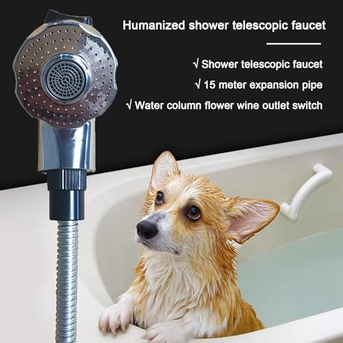 Estação de banho para cães de estimação 40/47 '' Banheira para cuidados com animais de estimação E