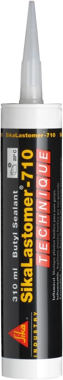 SikaLastomer 710 - Sellador de butilo blanco para uniones desmontables en vehículos
