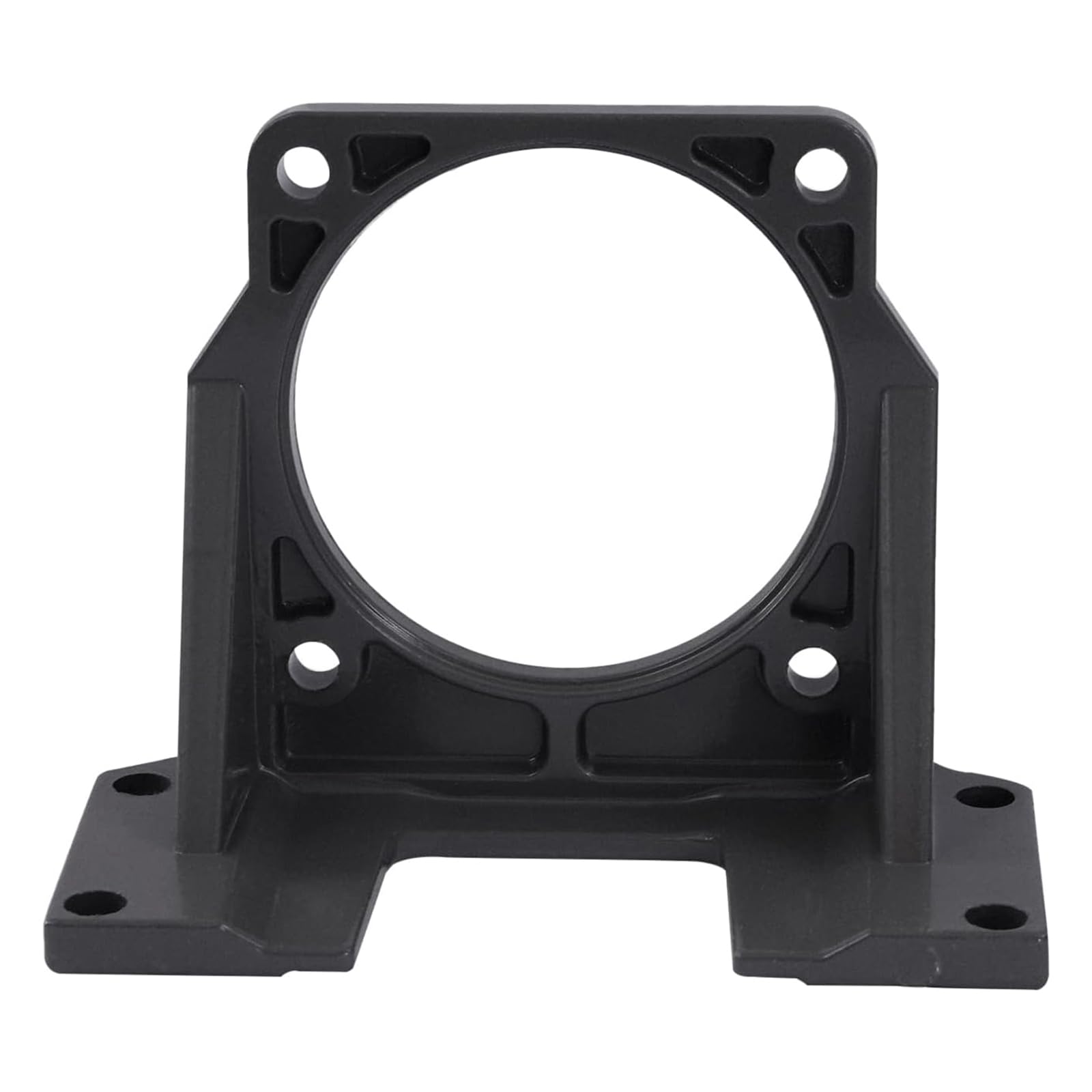 Jazuaiao Light Aluminum Motor Mount 180W-250W, Triangular Reinforcement Design, High Load Capacity, Space-Efficient Bracket Durability Aluminum Motor Mount Bracket