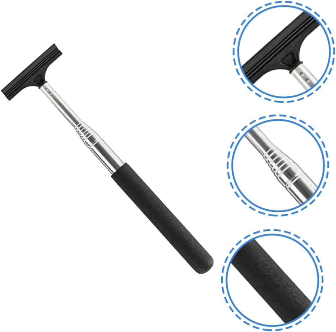 Mikinona Windshield Cleaner Rear View Mirror Wiper for Car Scratch Glass Cleaning Gadget for