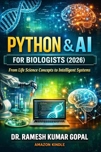 Python & AI for Biologists (2026): : From Life Science Concepts to Intelligent Systems