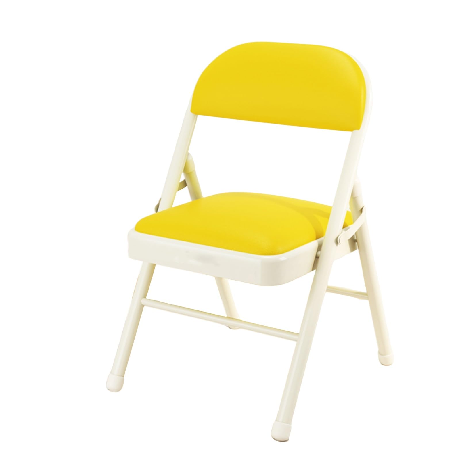 Chaises pliantes portables de bureau | Tabouret pliable jaune jardin et intérieur 150kg