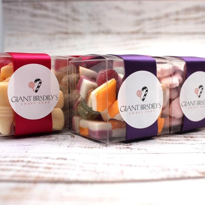 Sweet Cubes - 5cm - Wedding Favours | Corporate Business | Birthday Parties | Hen Parties | Baby Showers Jelly Mix/Light Blue
