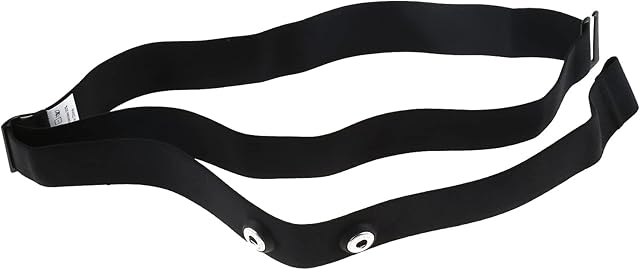Surieen Heart Rate Monitor Chest Strap Replacement, Adjustable Heart Rate Monitor Chest Band Soft Replace Chest Belt Compatible with Wahoo/Garmin/Polar and More