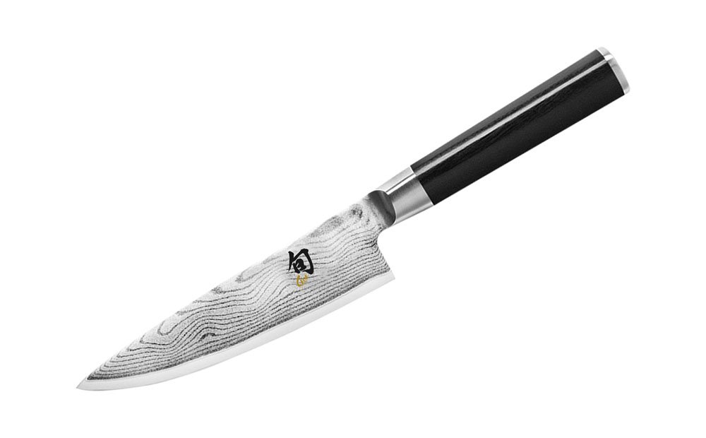 Shun DM0723L Classic Chef's Reverse Grip Knife, 6-Inch