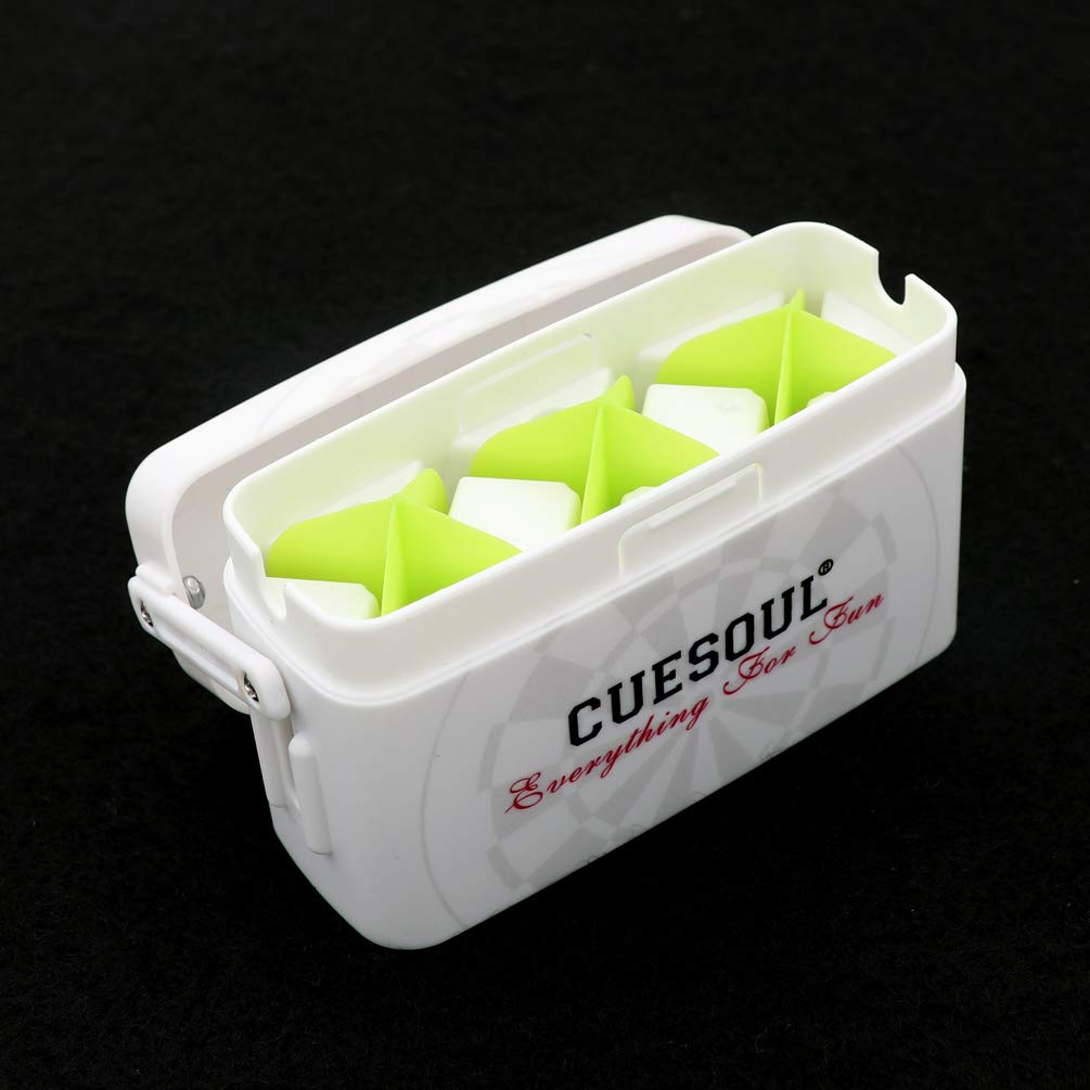 Dart Flights Case for ANTIE Hard Dart Case White,Extra Dart Flights Holder