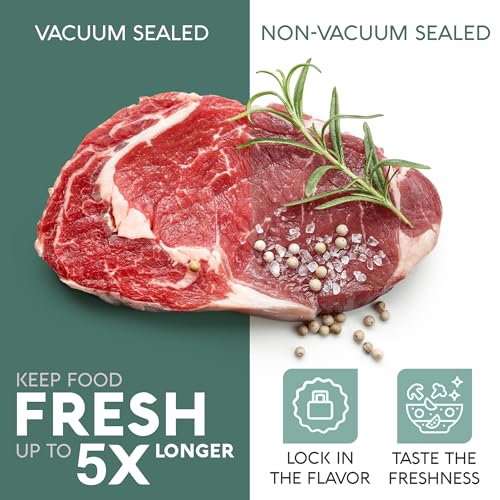 Avid Armor Pre-Cut Pint Size Vacuum Sealer Bags 6x10 Inch 200 Pack - BPA Free, Heavy Duty, Commercial Grade, Compatible with FoodSaver & Seal-a-Meal, Perfect for Sous Vide & Food Storage