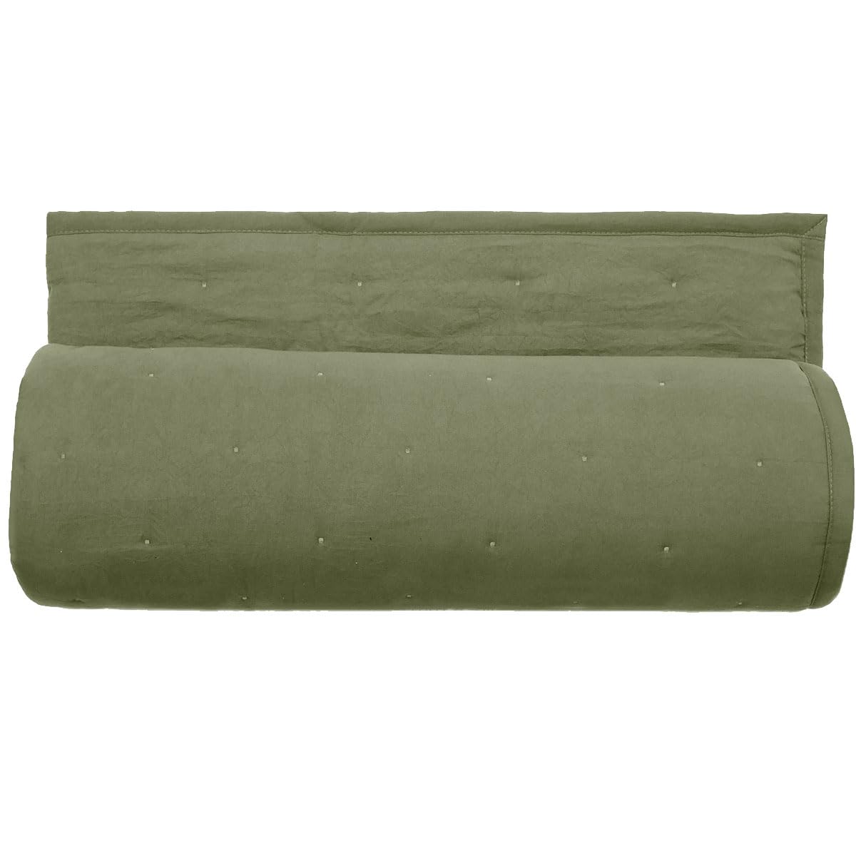Dessus de lit Céleste 260x240 cm couleur sauge pour lit deux personnes