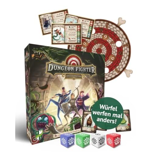 Horrible Guild Dungeon Fighter 2. Edition I Gesellschaftsspiel für Familie