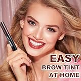 Dark Brown Tatto Brow Peel Off Eyebrow Gel Tint,Semi-Permanent Colour Eyebrow Dye,Waterproof Tattoo Brow Tint,Peel Off Eye brow Stain,Anti Smudge Eye-brow Gel Lasts Up to 3 Days - Image 9