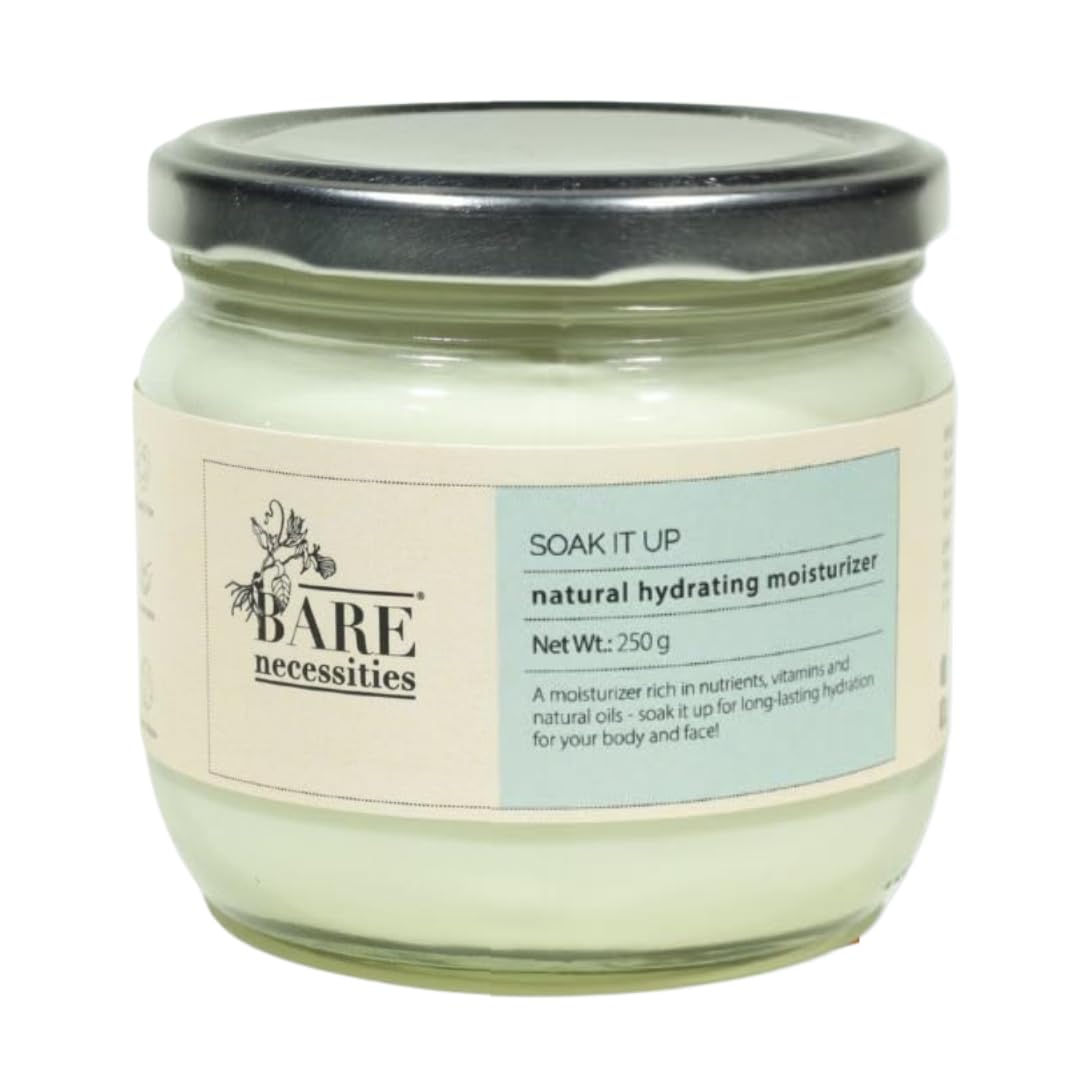 Bare Necessities Soak it Up Natural Moisturizer for Face & Body | Lightweight, Long-Lasting Hydration with Vitamin E & Joj... - Review, Price and Buying Guide