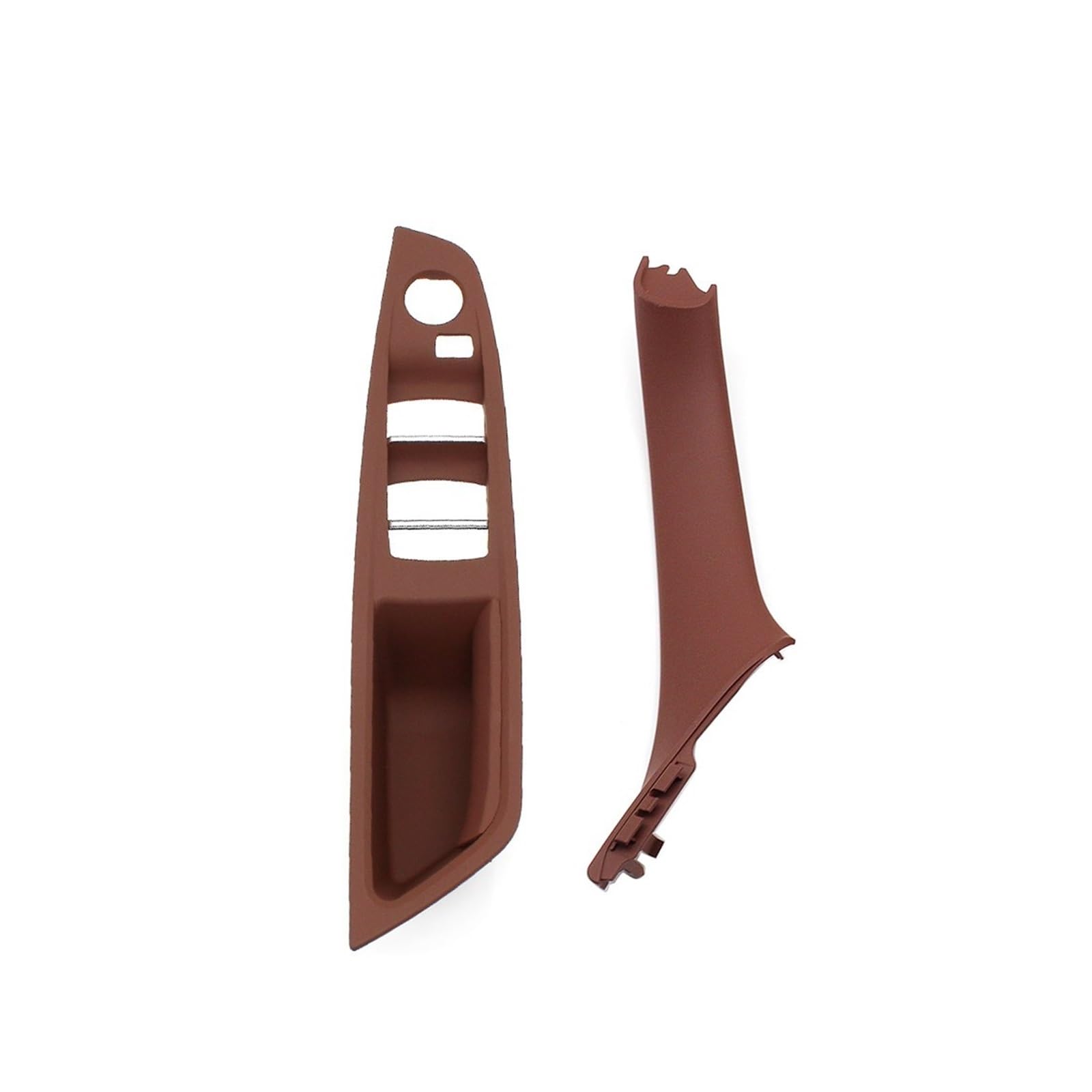 Nqkcuac Door Pull Handle for BMW F10 F11 F18 520 523 525 528 51417225865 LHD Car Inner Passenger Door Panel Handle Pull Trim Cover
