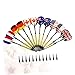 Parliky 1set Electronic Dart Tips Safe Pin-Type Soft Replacement Points Material for Beginners and Casual Players Convenient Carry Bag Included