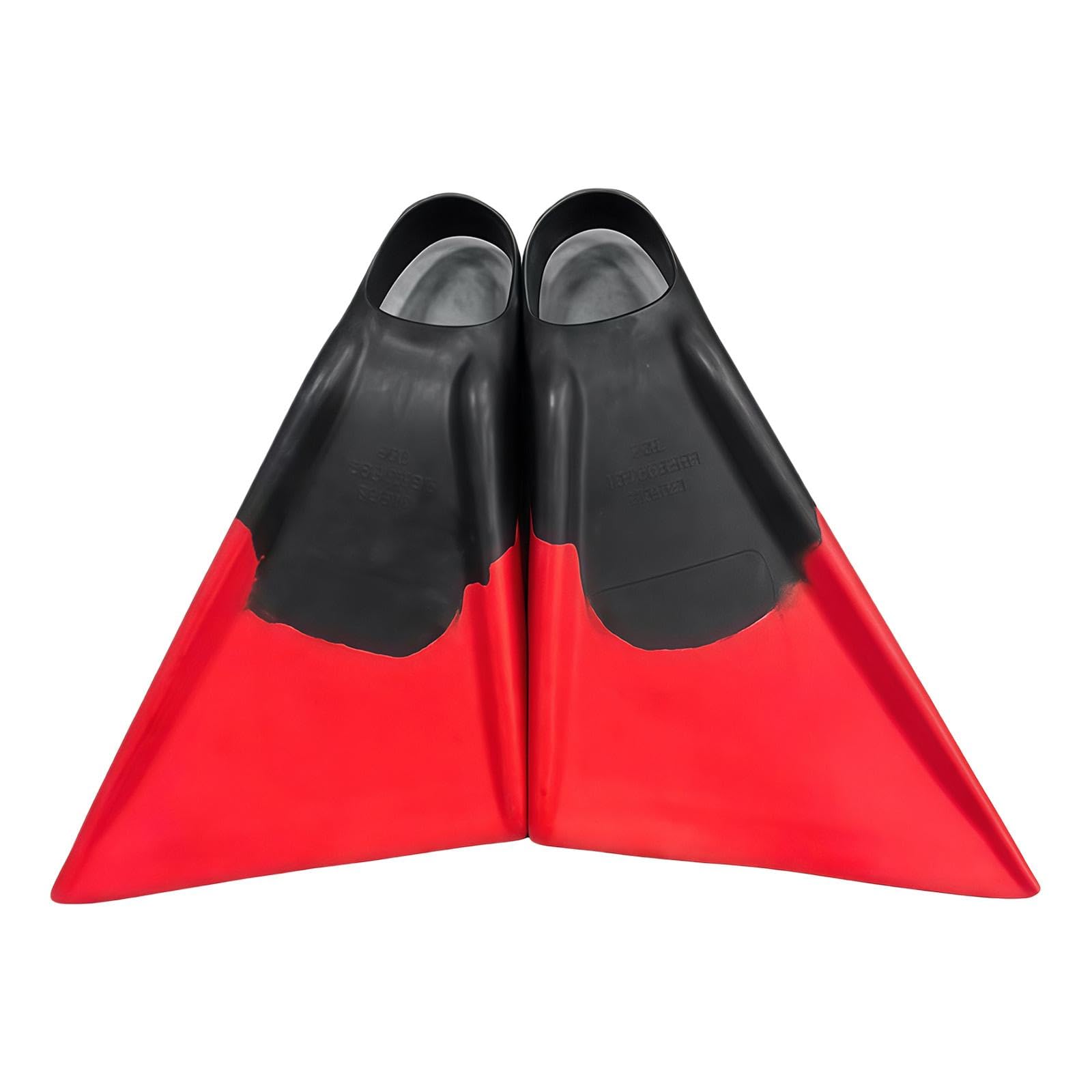 QIAOLIDA Rubber Swim Training Fin Flippers Comfortable Outdoor Swimming Fin Training Flippers for Teen and Adult