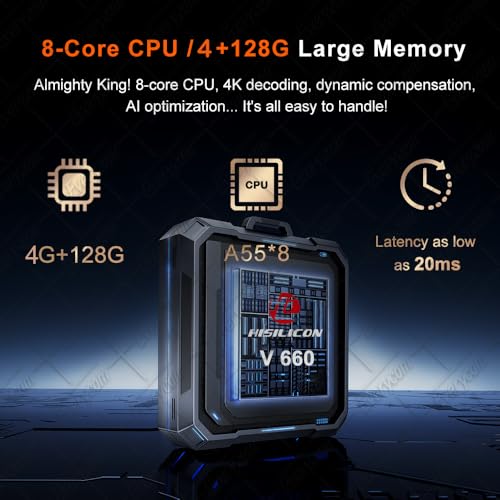 Image of (4K HDR10, Highest Brightness 40000 Lumens, MEMC, HDMI ARC) TOPTRO Legend Ultra Max Projector 4K Ultra HD, Octacore 4G 128G Fully Selead, 3500 ANSI, Fully Automatic, YouTube Hotstar Prime, TOPTRO