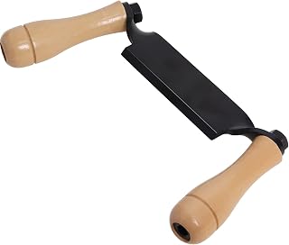 Draw Shave Knife, 8" Straight Draw Knife Woodworking Debarking Hand Tool, Portable Pull Knife Straight Draw Shave Tool