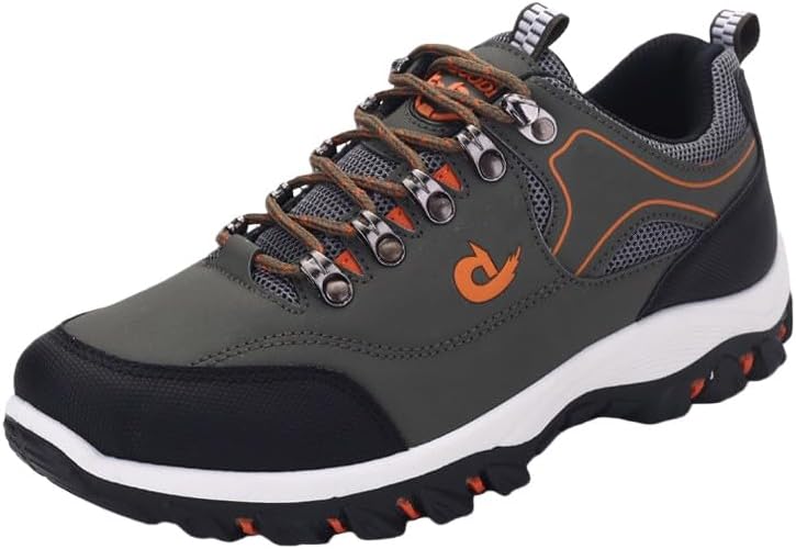 Men's Low-top Comfortable Casual Hiking Shoes, Large Size, Soft and Skin-Friendly Interior, Anti-Slip, Suitable for Outdoor use