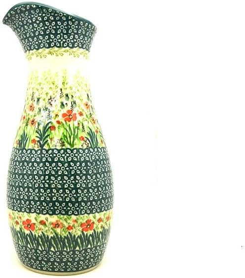 Polish Pottery Carafe - 2 1/2 pint - Unikat Signature - U4335