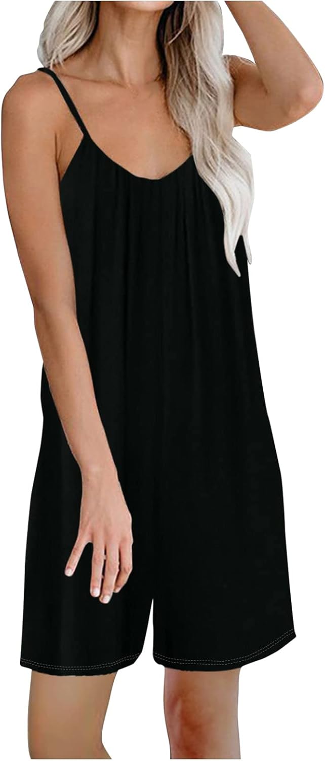 Women's V Neck Floral Maxi Dress Boho Printed Adjustable Spaghetti Strap Ethnic Beach Long Dress with Pockets Inseam Shorts Sets Distressed Pants Plus Size Waisted Shorts for Teen Girls : Clothing, Shoes & Jewelry