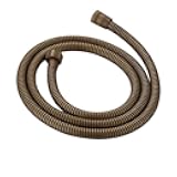 Weirun Bathroom 59-Inch Stainless Steel Interlock Handheld Shower Hose, Antique Brass