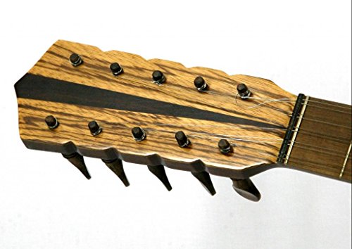 Musikalia Guitare Battente, de lutherie, avec rosette en bois perforée à la main, chevilles de bois - Les Beatles, Paul McCartney, John Lennon, RIngo Starr, George Harrison Musikalia Guitare Battente, de lutherie, avec rosette en bois perforée à la main, chevilles de bois – Image 7