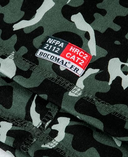 Image of BOCOMAL FR Neck Gaiters Face Mask 7oz Mightweight Flame Resistant Welding Hood NFPA2112 CAT2