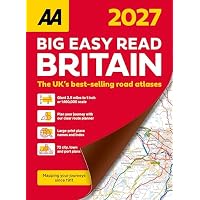 AA Big Easy Read Atlas Britain 2027 Paperback
