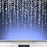 10 pcs Holographic Confetti Garland Euphoria Party Decorations Iridescent Party Supplies Hanging Bac
