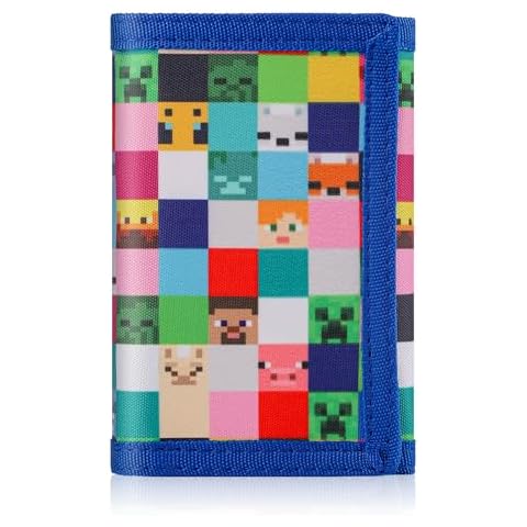 ZHONYEE Cartoon Canvas Kids Wallet with Zipper Cover