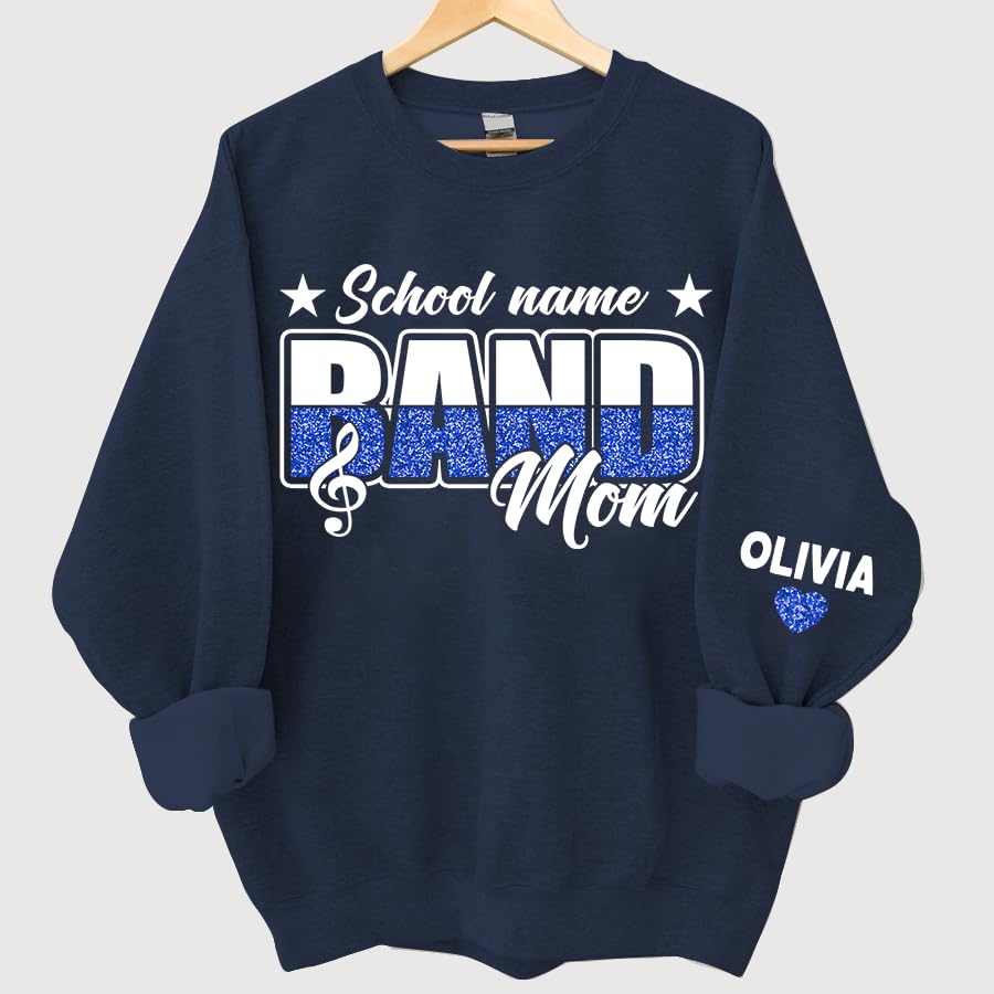 Personalized Band Mom Shirt - Band Mom 2025 Gift for Women4